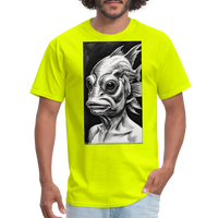 Frank The Fish - safety green