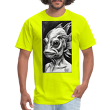 Frank The Fish - safety green