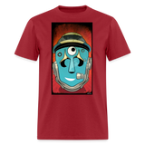 Eye Robot - dark red