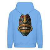AFRICAN MASK 2 Hoodie - carolina blue