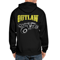 OUTLAW Zip Up Hoodie - black