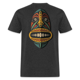 AFRICAN MASK 2 - heather black