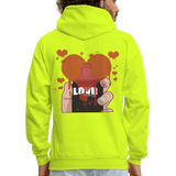 LOVE Hoodie - safety green