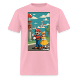 Mario and Princess - pink