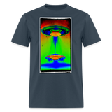 UFO Landing -  blue dusk