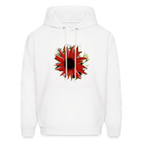 BURST Hoodie - white