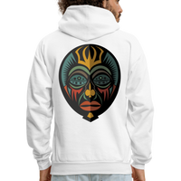 AFRICAN MASK 5 Hoodie - white