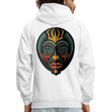 AFRICAN MASK 5 Hoodie - white