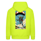 Hang Glider Hoodie - safety green