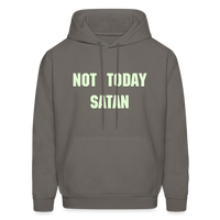 NOT TODAY Hoodie - asphalt gray