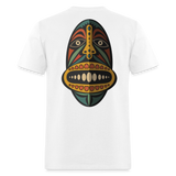 AFRICAN MASK 2 - white
