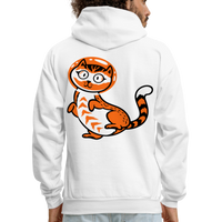 SPACE CAT Hoodie - white