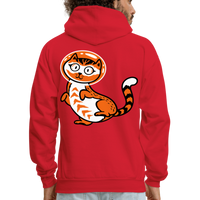 SPACE CAT Hoodie - red