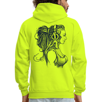 MUSIC Hoodie - safety green