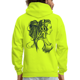 MUSIC Hoodie - safety green