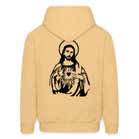JESUS Hoodie - light yellow