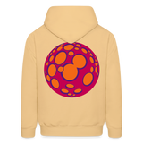 BUILD A MOON Hoodie - light yellow