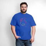 Stripes - royal blue