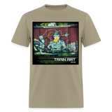 Train Art - khaki