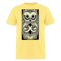 Owl Eyes - cornsilk