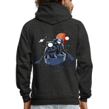 SMOOTH SAILING Hoodie - charcoal grey