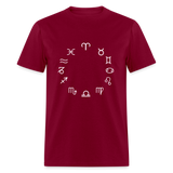ZODIAC - burgundy