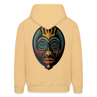 AFRICAN MASK 5 Hoodie - light yellow