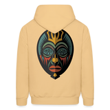 AFRICAN MASK 5 Hoodie - light yellow