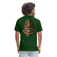 AFRICAN MASK 2 - forest green