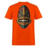 AFRICAN MASK 2 - orange