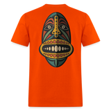 AFRICAN MASK 2 - orange