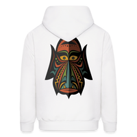 AFRICAN MASK 4 Hoodie - white