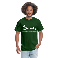 NOTHING TO SEE - forest green