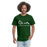 NOTHING TO SEE - forest green