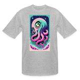 Octopus (Tall) - heather gray