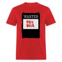 FREE BEER - red