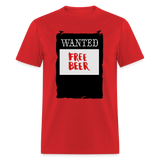 FREE BEER - red