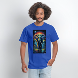 Elephant - royal blue