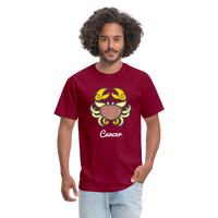 CANCER - burgundy