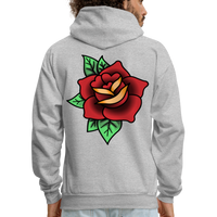 ROSE  Zip Up Hoodie - heather gray