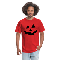 Pumpkin Face - red