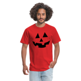 Pumpkin Face - red