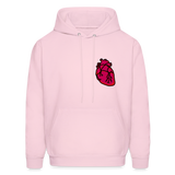 HEART AWARENESS Hoodie - pale pink