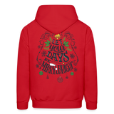 UGLY SWEATER 18 Hoodie - red