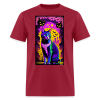 Cats Cats Cats - dark red