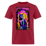 Cats Cats Cats - dark red