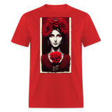 Flower Lady - red
