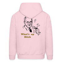 WHAT'S UP Hoodie - pale pink