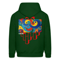 Entanglement Hoodie - forest green