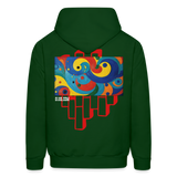 Entanglement Hoodie - forest green